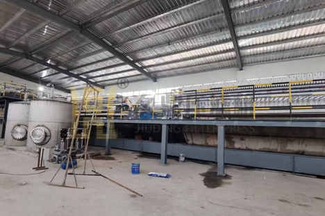 山西省200平方隔膜壓濾機(jī)使用現(xiàn)場